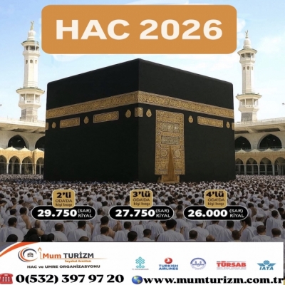 2026 HAC FİYATLARIMIZ 