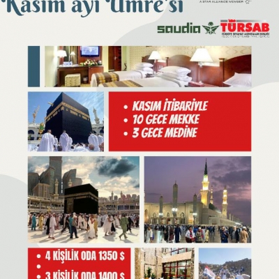 KASIM AYI UMRESİ 