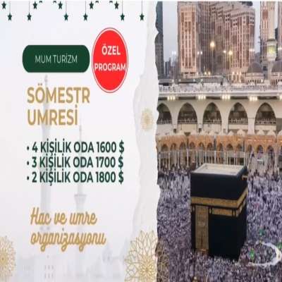 2025 SÖMESTR UMRESİ PROGRAMIMIZ